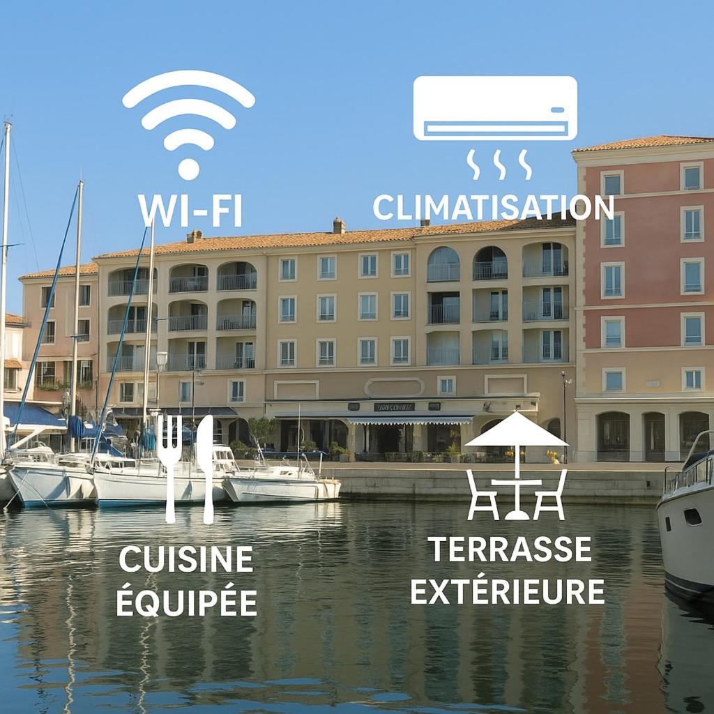 Appartement Les Terrasses Du Port Exteriér fotografie